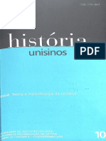 2004 - Crônica Fronteiras Da Narrativa Histórica - O Corpo e Alma Do Mundo. A Micro-Histório e A Construção Do Passado PDF