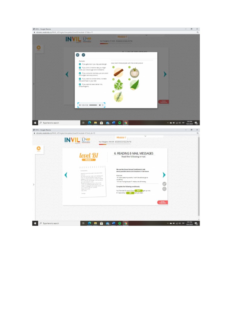 Modulo 2 b1 Ingles | PDF