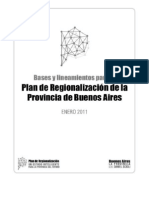 Plan Estratégico de La Provincia de Buenos Aires 2010-2020