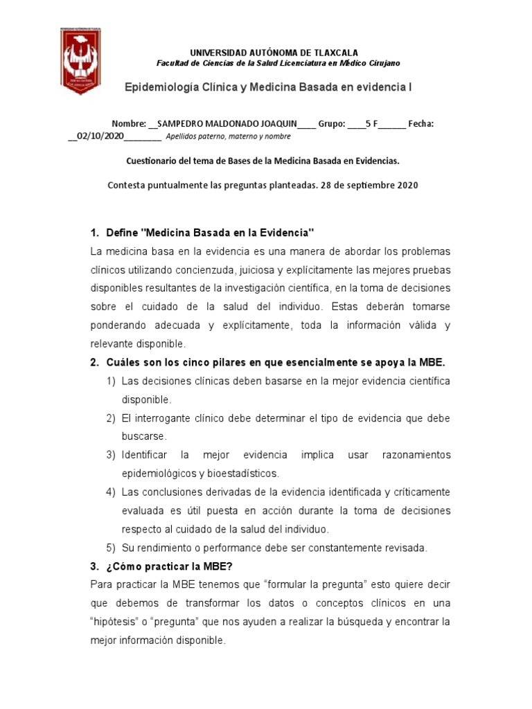 Fundamentos de Medicina Basada en Evidencia | PDF | Evidencia basada en ...