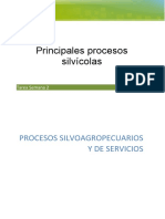 Principales procesos silvícolas y checklist de maquinaria