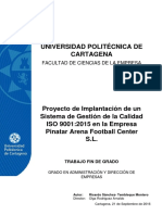 Proyecto de Implantación de un Sistema de Gestión de la Calidad ISO 9001 2015 en la empresa Pinatar Arena Football Center S L.pdf