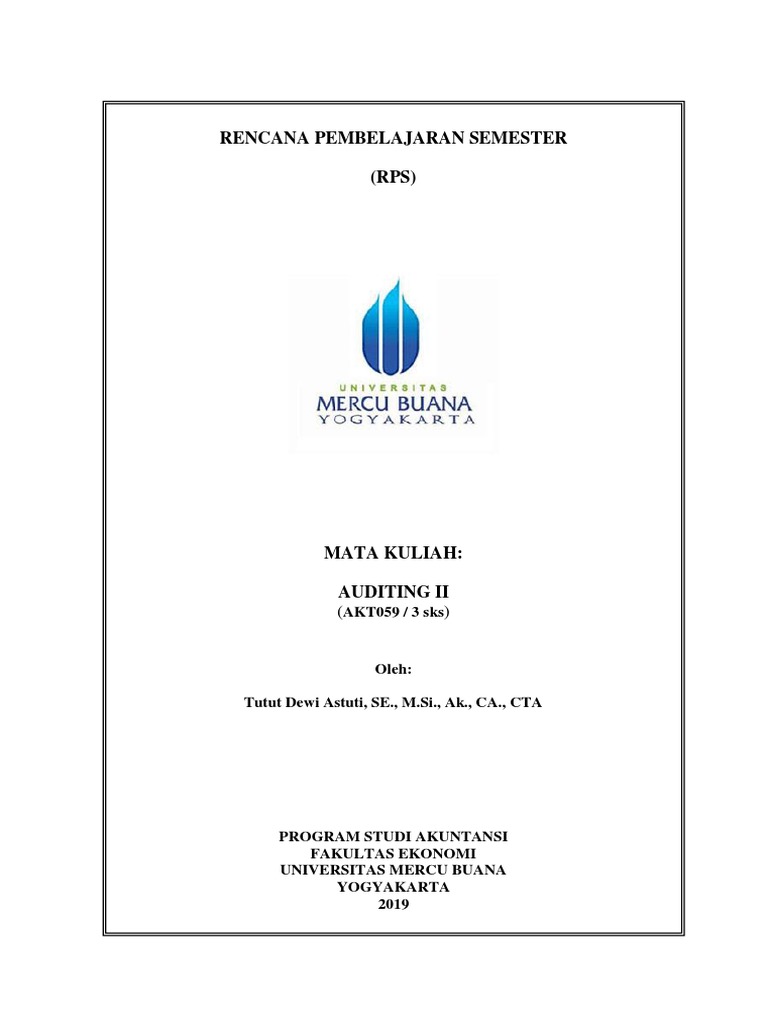 RPS - Auditing 2 | PDF