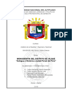 Michaelespinozacoila Monografia de Vilque Derecho PDF