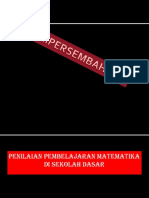 Penilaian Pembelajaran Matematika Di SD - Compressed