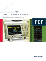 MDO3000 Series Mixed Domain Oscilloscope: Product Selection and Comparison Guide