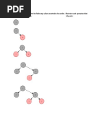 1) Draw A Red-Black Tree For The Following Values Inserted in This Order. Illustrate Each Operation That Occurs: K W o S y T P R 10 Points