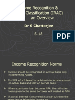Income Recognition & Assets Classification (IRAC) An Overview
