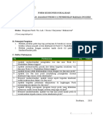 Kuesioner Untuk Standar 1 Akreditasi