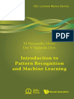Introduction To Pattern Recognition and Machine Learning PDF