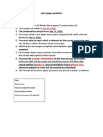Term Paper Guideline BUS530 Sec5