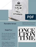 Narrative Tenses PDF