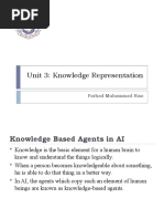 Unit 3: Knowledge Representation: Farhad Muhammad Riaz