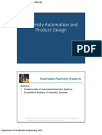 Assembly Automation and Product Design