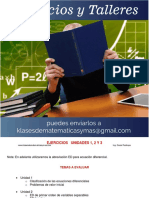 Ecuaciones de Primer Orden PDF
