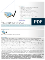 Datasheet VScom NET-CAN 120 WLAN