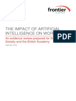 Frontier Review The Impact of AI On Work PDF