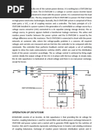 Operation of Dstatcom