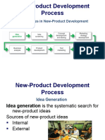 Major Stages in New-Product Development