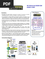 4G Advanced M2M GW: IDG851-LT001