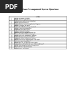 DBMS Question Bank