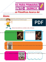 Ideas Filosóficas Acerca Del Átomo para Quinto de Primaria