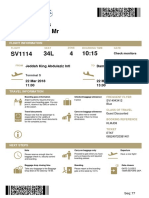 Dsouza / Sunil MR: Boarding Pass