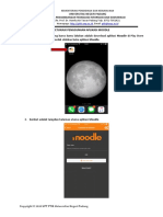 Petunjuk Penggunaan Aplikasi Moodle PDF