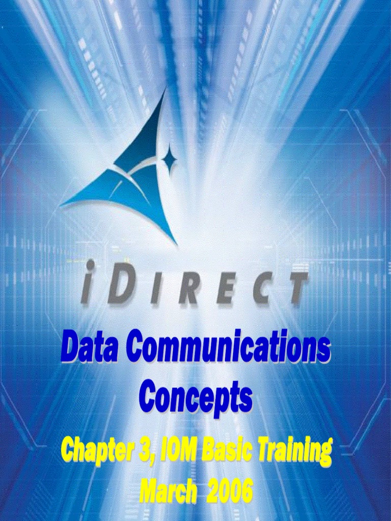 3 IOM - Idirect DataComm, 030106 PDF | PDF | Internet Protocol Suite ...