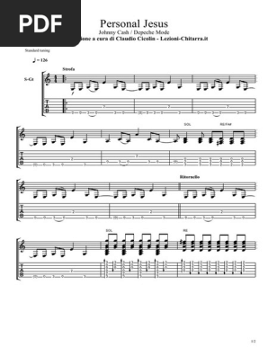 Personal Jesus Guitar Chords