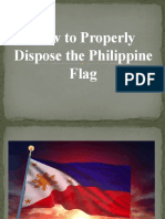 How To Properly Dispose The Philippine Flag