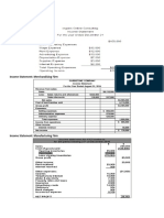 Income Statement: Service Firm: Irene Kim G. Del Rosario 3.1 Bsbafm