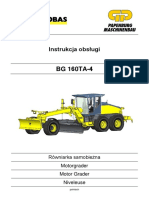 Instrukcja obsługi  BG 160TA-4 (44 0402 - 44 0403)