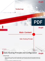 11 Static Routing Principle