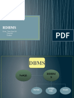 Comparing popular RDBMS - Oracle, PostgreSQL and MySQL