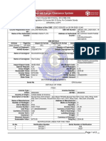 Form Courier Bill of Entry - XIII (CBE-XIII) (See Regulation 5) Courier Bill of Entry For Dutiable Goods Original