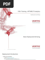 VSE+ Training - APTARE IT Analytics: Deployment and Sizing