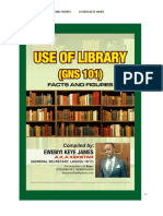 Use of Library GNS 101 (1) - 1