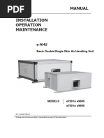 FCU Maintenance Guidelines and Checklist | PDF | Filtration | Duct (Flow)