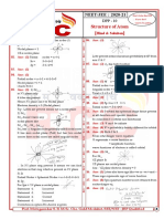 Structure of Atom : NEET/JEE: 2020-21