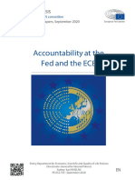 Accountability at The Fed and The ECB