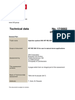 HIT-RE - 500 - V3 in Natural Stone - Testing Data - MOIN 2017