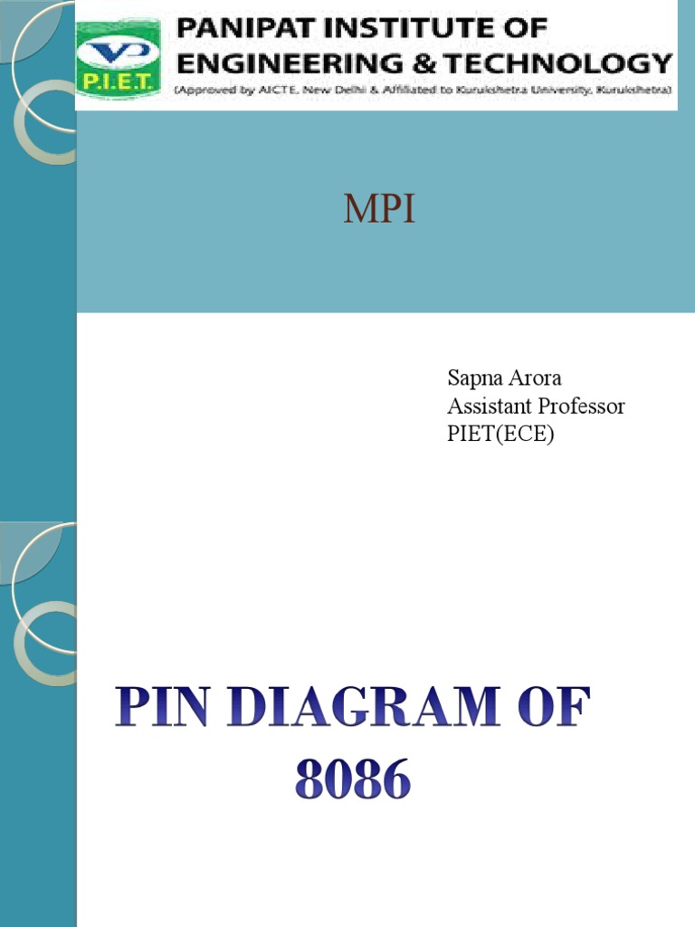 Intel 8086 Microprocessor Guide | PDF | Input/Output | Central ...
