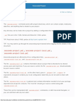 Anaconda Project Documentation PDF