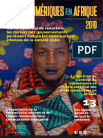 Rapport Sur Les Droits Numériques en Afrique 2019