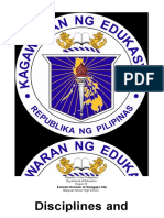 Disciplines And: Schools Division of Olongapo City