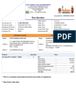 Tax Invoice: SAPTASIKHA INDANE (0000140520)