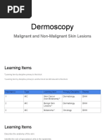 Dermoscopy Patterns and Algorithms | PDF | Melanoma | Skin