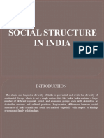 3 Social Structure in India