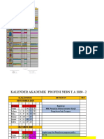 Kalender Akademik Profesi Ners 2020 - 2021